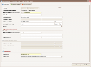 Comunicazione - Intestazione